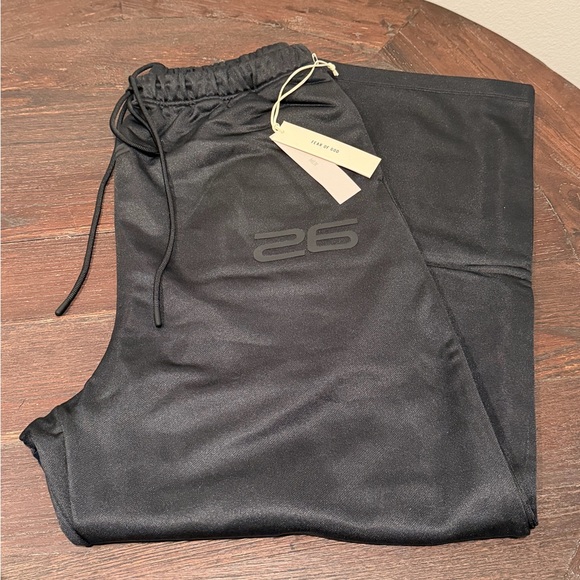 NWT Fear of God Essentials Lounge Sweatpants Vintage Black
